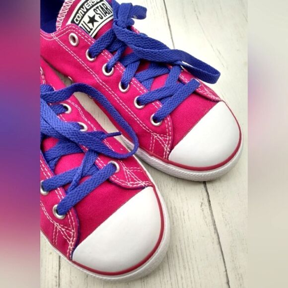 Converse East Coast Chuck Taylor Junior Sneakers Running Shoes SZ 5.5 Pink Kids - Picture 4 of 16
